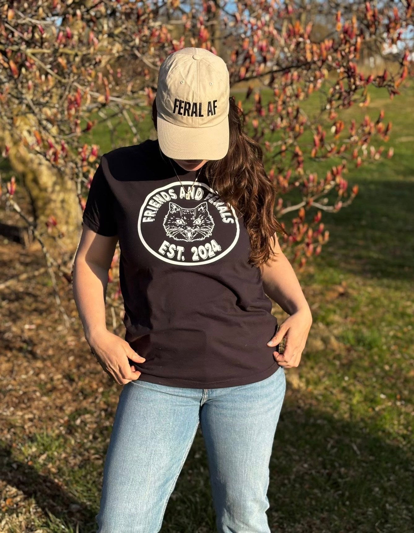 Friends & Ferals front logo T-shirt