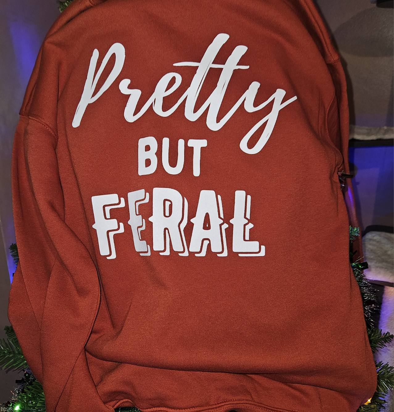 Pretty But Feral Crew Sweatshirt